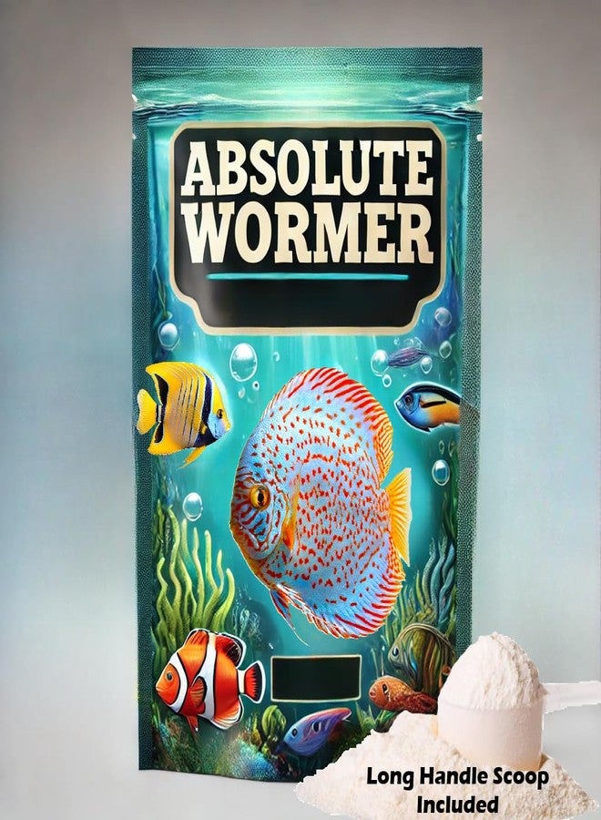 دواء Absolute Wormer - مسحوق لعلاج الأسماك في المياه العذبة والمالحة. لعلاج الطفيليات والديدان الكبدية. (5 غرام - يعالج 600 جالون) - Image 3